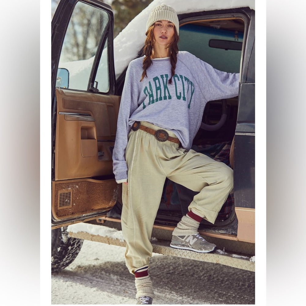 NWT Free People Preppy Poplin Pants